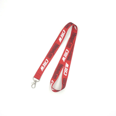 China Plain Eco Friendly Trade Show Lanyards , Polyester Cool Looking Lanyards supplier