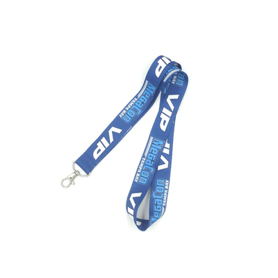 China Fashion Dye Sublimated Lanyards Free Artwork Services 455mm/930mm Length supplier