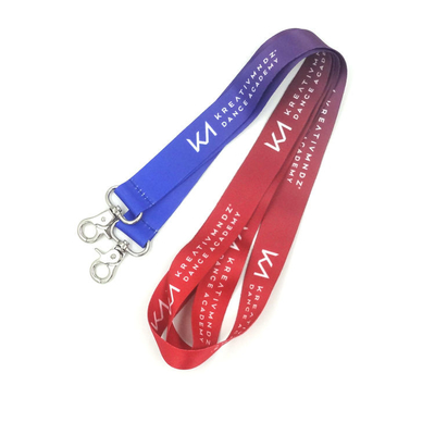 China Free Design Artwork Dye Sublimated Lanyards For Camping Trade Show Exhibition Event supplier