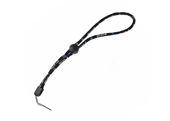 China Black Nylon Adjustable Logo Printed Lanyards Lanyard Rope Cord For Camera Holder supplier