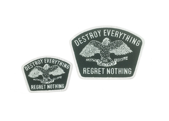 China Customized Design Peel And Stick Embroidered Patches Environmental Friendly supplier