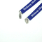Dark Blue Personalized Key Lanyards Advertising Items With Badge Clip supplier