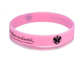 OEM Glow in the dark printed custom design logo silicone bracelet wristband rubber supplier