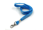 Blue Wide Custom Tubular Lanyards Neck Straps Lanyards For Office Party supplier