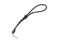 Black Nylon Adjustable Logo Printed Lanyards Lanyard Rope Cord For Camera Holder supplier
