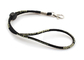 Black Lanyard Neck Strap for ID Card Phones Camera , Custom Cord Straps Rope supplier