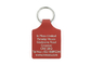Red Soft PVC Keychains 60x40x4mm Or Customized Size In Clothes Shape supplier