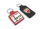 Red Soft PVC Keychains 60x40x4mm Or Customized Size In Clothes Shape supplier