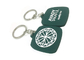 Double Side Men Bag Promotional Pvc Keyrings 35x30x4mm Or Customized Size supplier