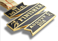 Logo Custom Ribbon Shape Custom Award Medals Soft Enamel Die Casting Plated supplier