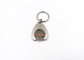 Promotional Custom Logo Metal Keychains 40x30x3mm Or Customized Size supplier