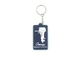 Custom Promotion Gift Soft PVC Keychains 2mm Thickness Or Customized Size supplier
