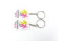 Promotion Gift Soft PVC Keychains 45mmx30mmx3mm Durable And Unbreakable supplier