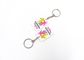 Promotion Gift Soft PVC Keychains 45mmx30mmx3mm Durable And Unbreakable supplier