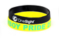 Personalized Sports Silicone Wristbands For Office , Party Non Toxic supplier