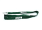 Personalized Advertising Imprint Polyester Lanyards Custom Logo 0.6mm To 2.5mm Thickness supplier