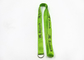 Strong Durable Custom Nylon Lanyards , Personalized Id Lanyard Comfortable To Wear supplier