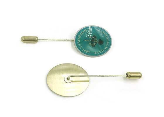 China Luxury Metal Enamel Lapel Pins Gifts Customized Size / Color For Women Men supplier