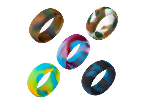 Non Corrosiveness Silicone Awareness Bracelets 68x12x2mm Low Cadmium supplier