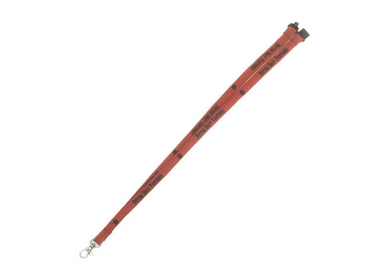 Custom Logo Custom Safety Lanyards , 920x15mm Cool Id Badge Lanyards supplier