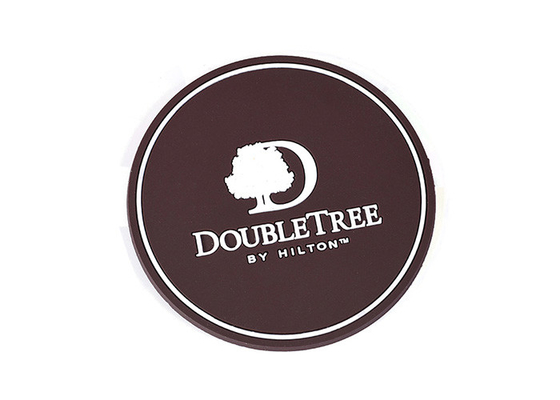 Silicone Creative Soft PVC Coasters Round Shape For Hot Drink Coffee Holder supplier