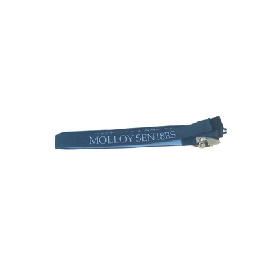 Two Tone Jacquard Badge Neck Strap , Eco - Friendly Custom Neck Lanyard supplier