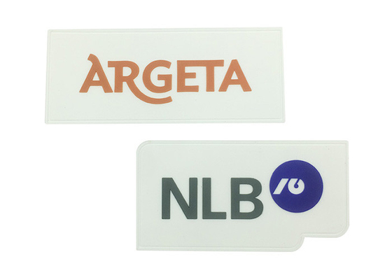 Washable Custom Made Pvc Patches , Self - Adhesive Pvc Logo Patch Fade - Proof supplier