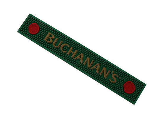 Heat Resistant Bar Mats With Logos , Harmless Custom Promotional Bar Mats supplier