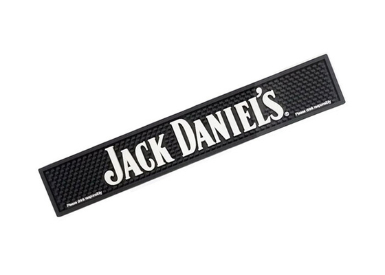 Heavy Duty Home / Soft PVC Bar Mat Beautiful And Fashion Looking 60x8cm supplier