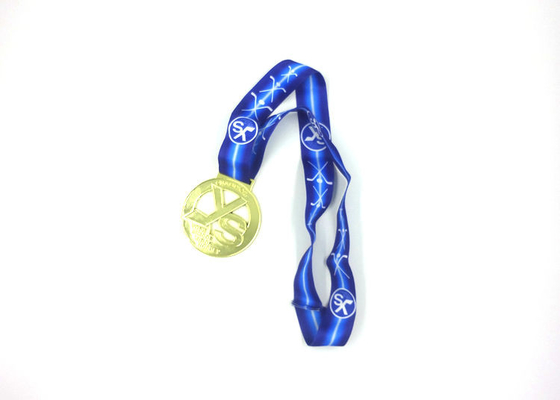 Hollow Shiny Blanks Custom Award Medals 75mm Diameter With Logo Custom supplier
