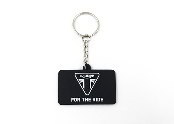 2D 3D PVC Colorful Custom Printed Keychains Irregular / Rectangle Shape With Logo Custom supplier