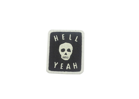 Cartoon Embroidered Logo Patches , Colorful Fashion Embroidered Patches supplier