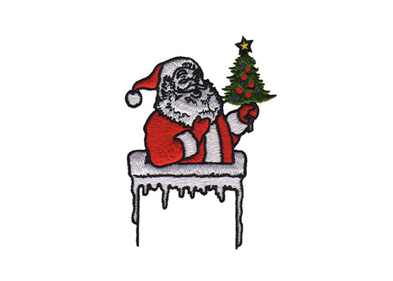 Snowman Iron On Jacket Clothes Adhesive Embroidered Patches Christmas Stickers supplier