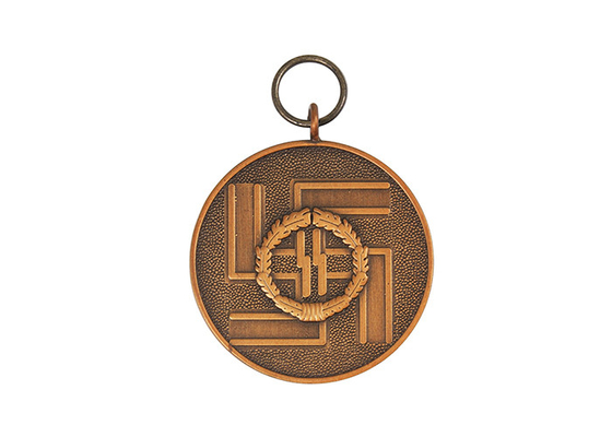 Custom Event Match Metals Badge For Souvenir / Iron Nickel Sport Award Medals supplier