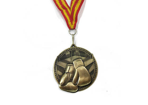 Custom 3D Strong Power Badge Metal Award Medal For Sports Event supplier