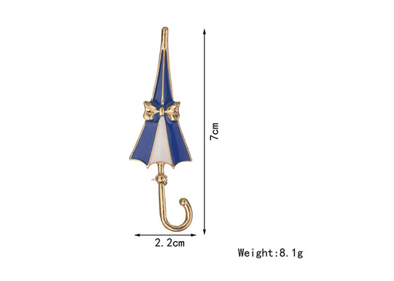 Women Custom Enamel Lapel Pins Luxury Clothing Metal Brooches Aluminum Alloy Material supplier