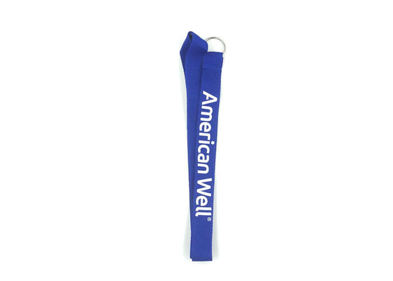0.6mm To 2.5mm Thickness Imprint Polyester Lanyards Strap For ID Card Holder supplier