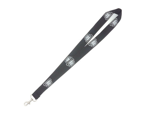 0.8mm Thickness Individual Personalised Lanyards With Carabiner Hook supplier