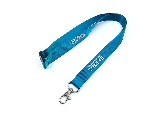 Logo Custom Imprinted Nylon Lanyards Full Color Printed Colorful Design supplier